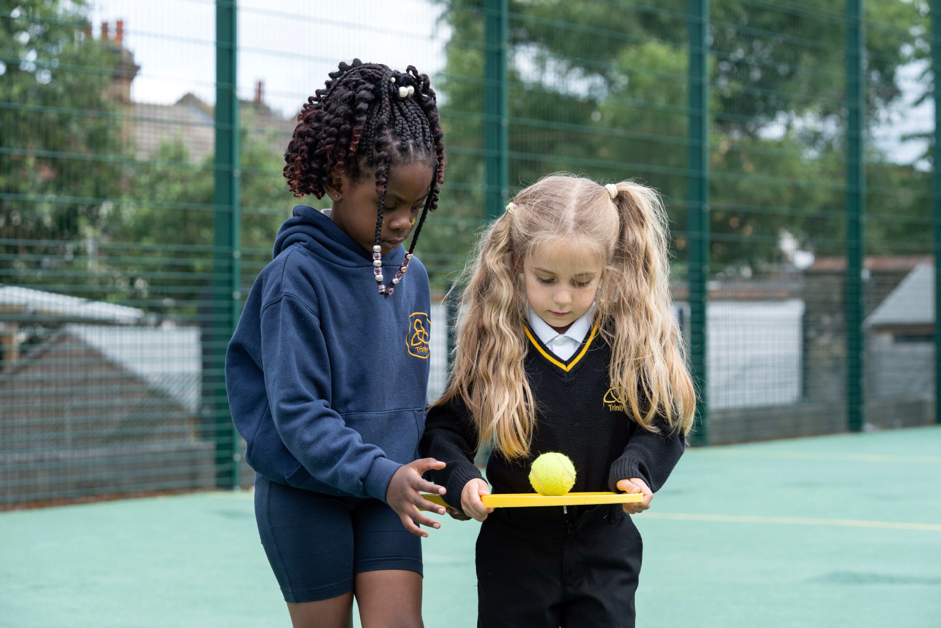 Trinity Primary pupils learning and growing